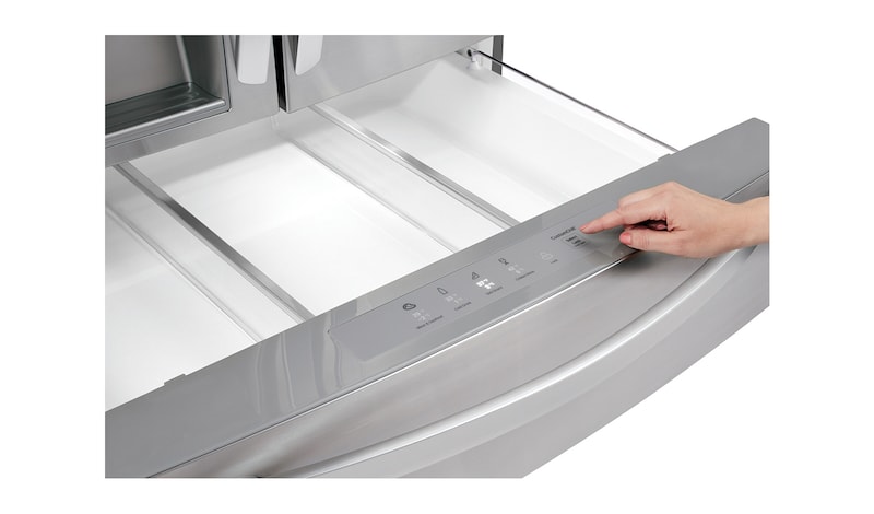 LG Réfrigérateur à 4 portes avec porte à deux battants de 36 pouces et de 30 pi 3 , LMXS30776S